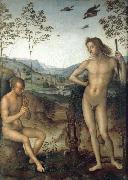 Pietro vannucci called IL perugino Apollo and Marilyn income Ah Sweden oil painting artist